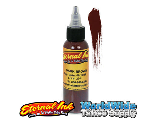 Dark Brown - Eternal Tattoo Ink
