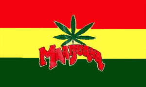 Marijuana Flag 3x5