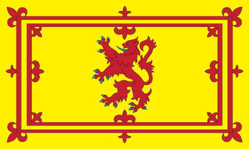 Scotland Flag with Lion 3x5